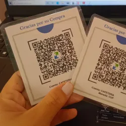 QR Plasticado 