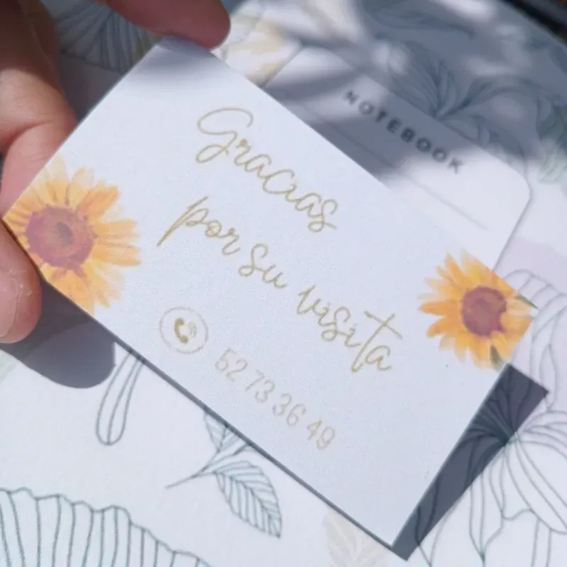 Tarjetas de agradecimiento 