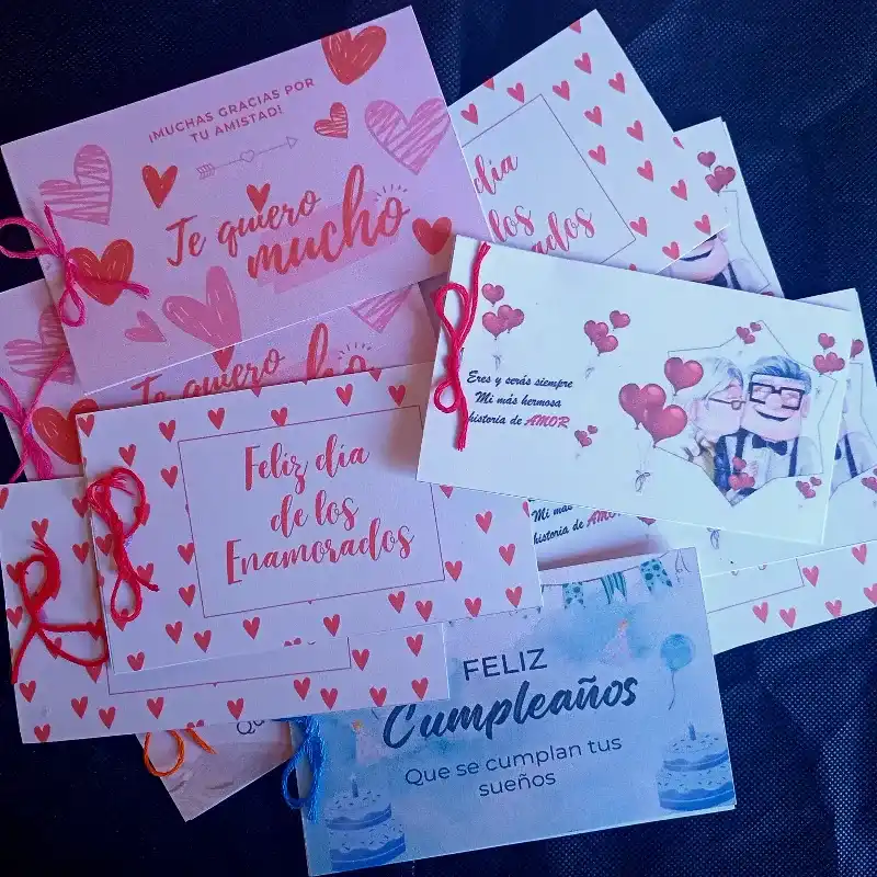 Tarjetas dobles 