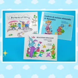 Juego de libros Preescolar 