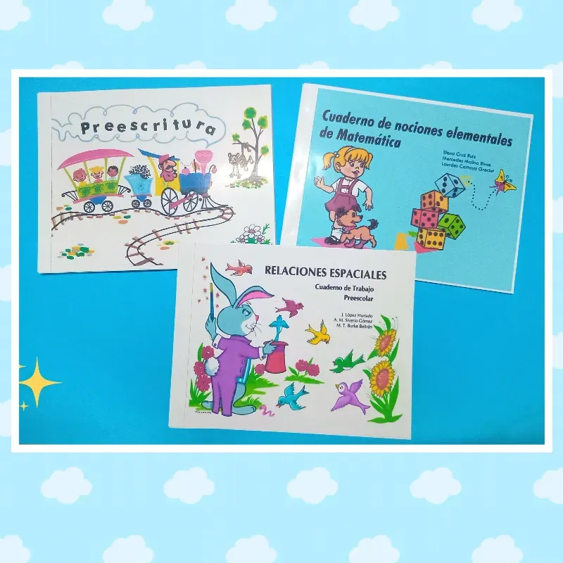 Juego de libros Preescolar 
