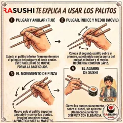 Cómo Utilizar los palillos