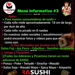 Menu informativo 3