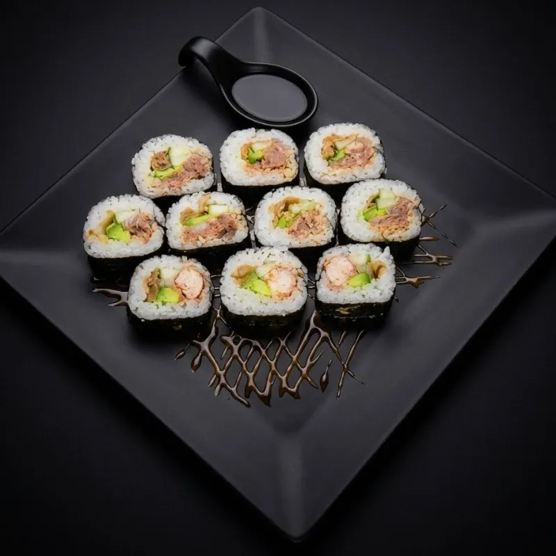 Sushi de Langostinos (Semi Picante)