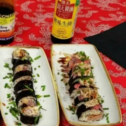 Sushi de Pulpo