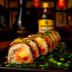 Sushi de Salmón Ahumado