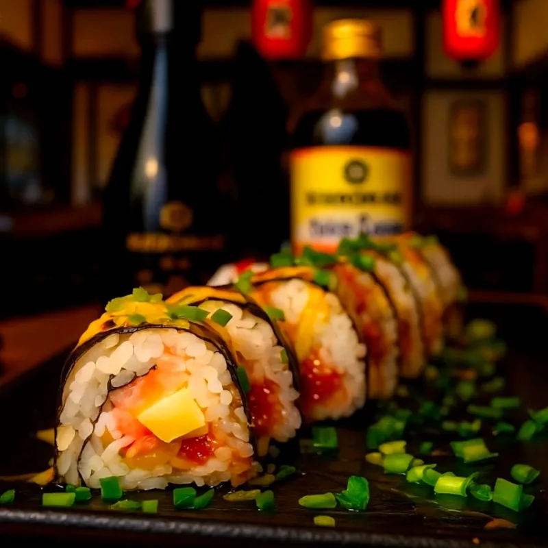 Sushi de Salmón Ahumado