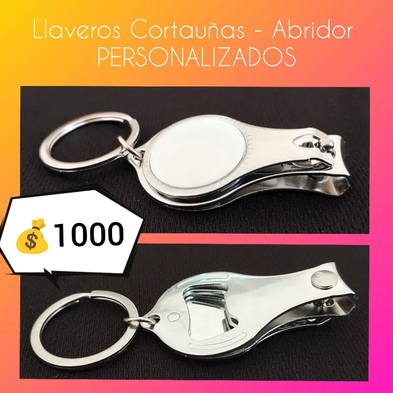 Llaveros Cortaúñas - Abridor (Personalizados)