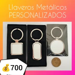 Llaveros Metálicos (Personalizados)