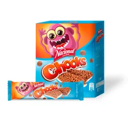 Barra cereal NACIONAL Chooks 126g 7/Caja