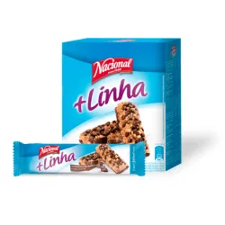 Barra cereal NACIONAL +Lina Chocolate 138g 7/Caja