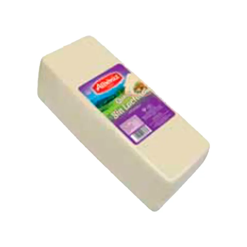 Barra de Queso Sin Lactosa ALBÉNIZ 3kg 2/Caja