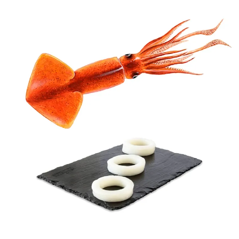 CALVO Anillas Potón del Pacífico Bolsa 1kg x 5/Caja.Congelado 30% glaseo
