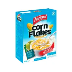 Cereal NACIONAL Corn Flakes 500g 8/Caja