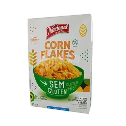 Cereal NACIONAL Corn Flakes sin Gluten 375g 10/Caja