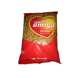 Pasta AMIGA Macarronete Penne Rigate 500g 16/Caja