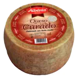 Queso Curado Extra ALBÉNIZ 3kg 2/Caja