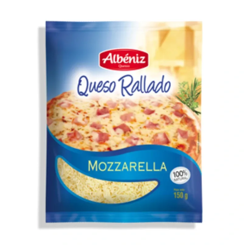 Queso Rallado Mozzarella ALBÉNIZ 150g 12/Caja