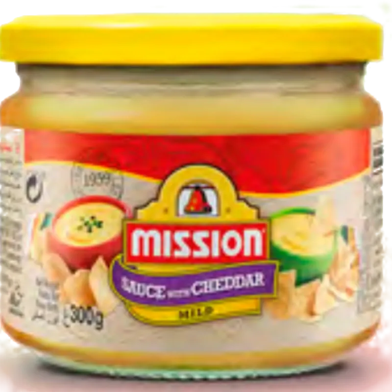 Salsa Queso MISSION Cristal 300g 6/Caja