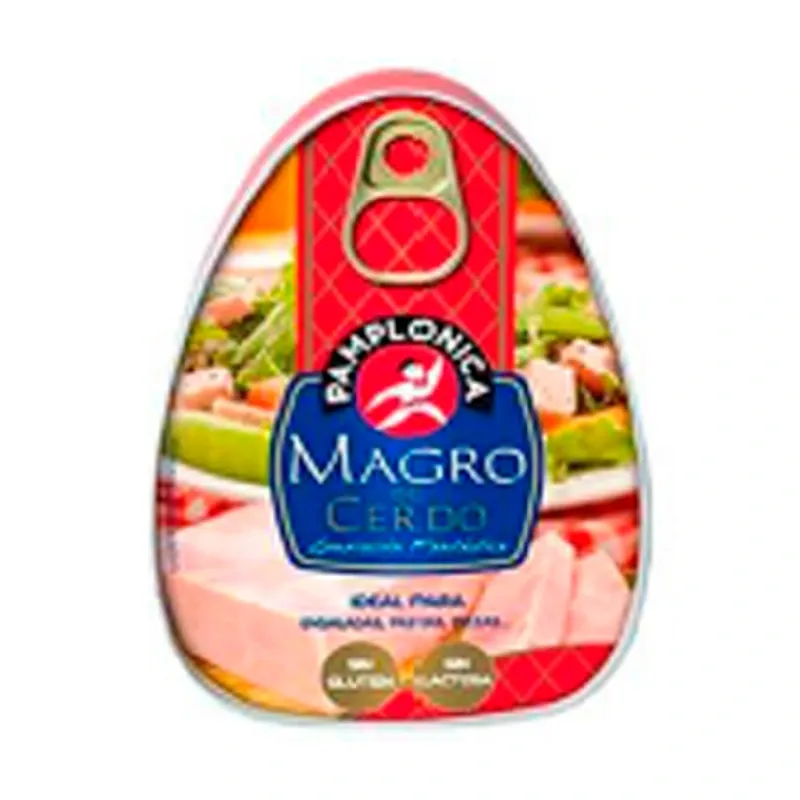 Spam Magro de Cerdo PAMPLONICA 220g 12/Caja