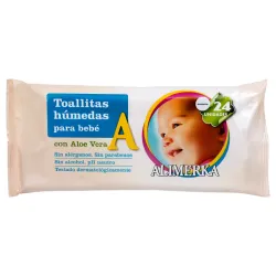 Toallitas húmedas bebé ALIMERKA  24U/24caja