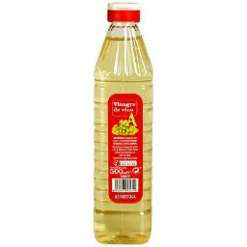 Vinagre de vino ALIMERKA botella 500ml/12U Caja