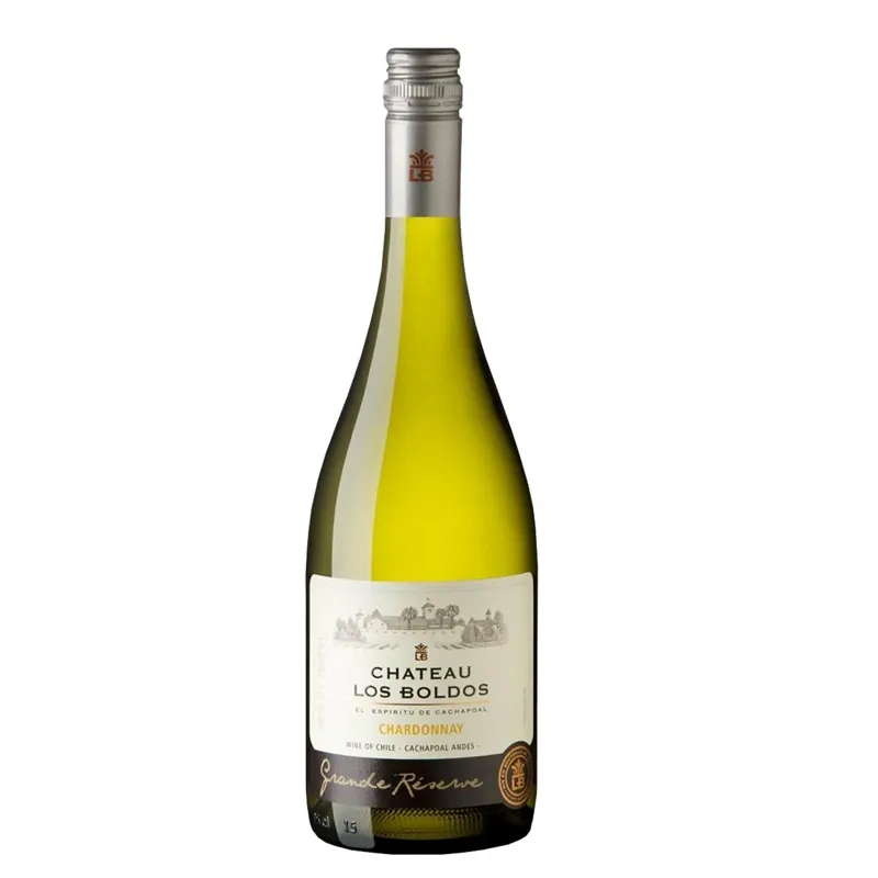 Vino Blanco Chardonnay CHATEAU LOS BOLDOS Grande Reserve 750ml 6/Caja
