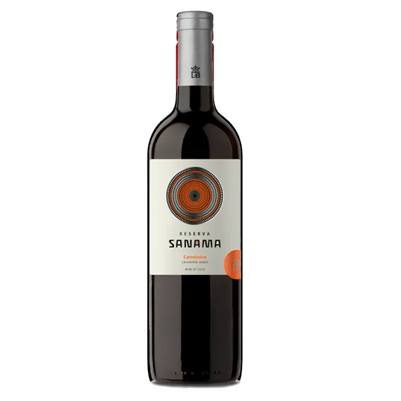 Vino Tinto Carménère SANAMA Reserva 750ml/6 Caja