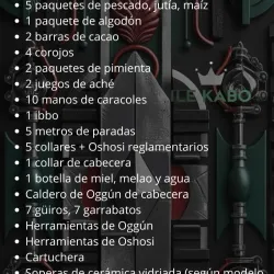 Cuarto de Santo de Oggún