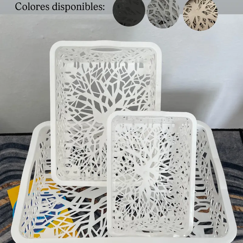 Cestas de almacenamiento para frutas y verduras 