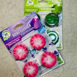 Limpiador de inodoro y ambientador  Set de 4pcs