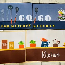 Set de alfombras de cocina 2pcs 