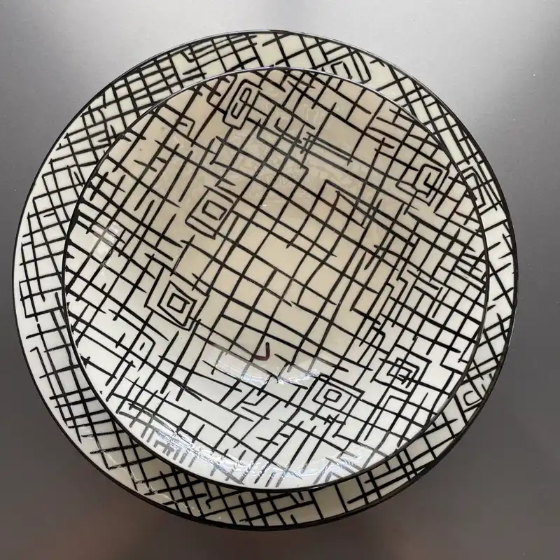 Set de plato con tazón 