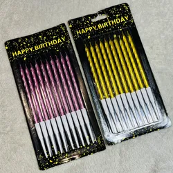 Velitas para cumpleaños Set 10pcs