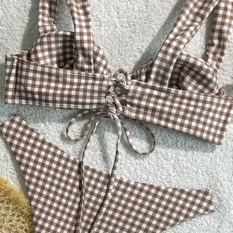 Bikini de cuadros