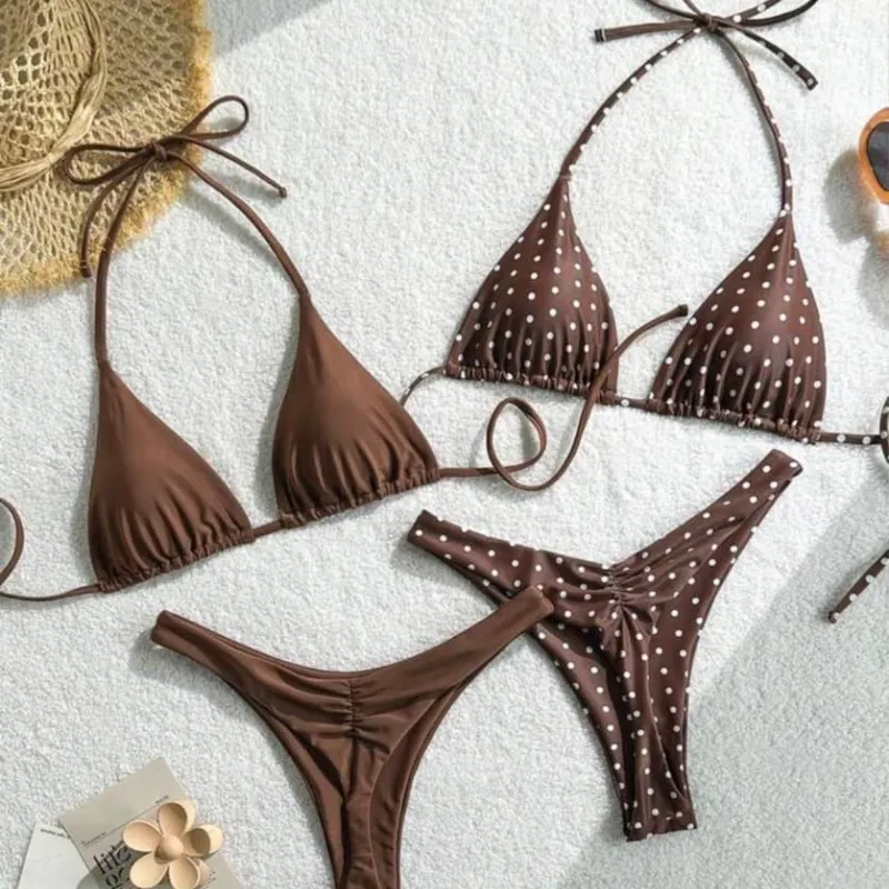 Bikini marrón