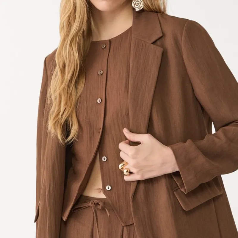 Blazer terracota 