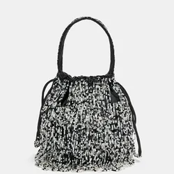 Bolso bandolera abalorios 