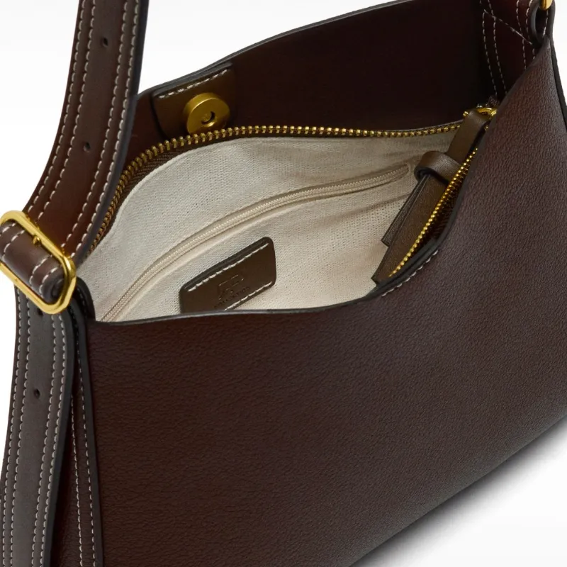 Bolso bandolera con textura
