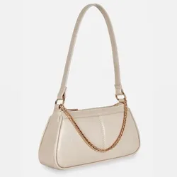 Bolso bandolera extra brillante cadena dorada 