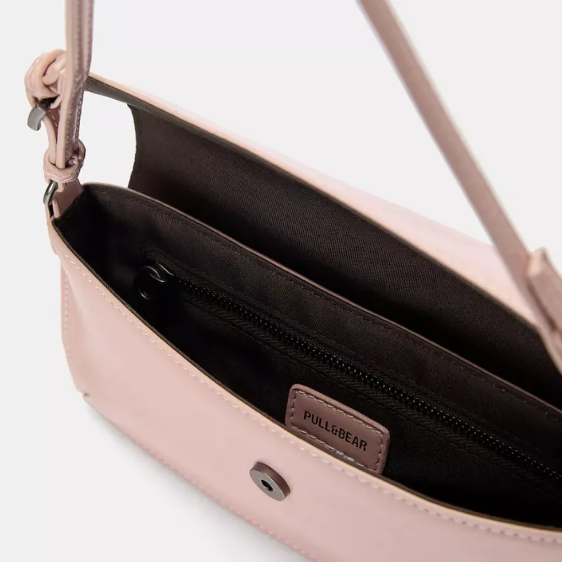 Bolso de hombro solapa