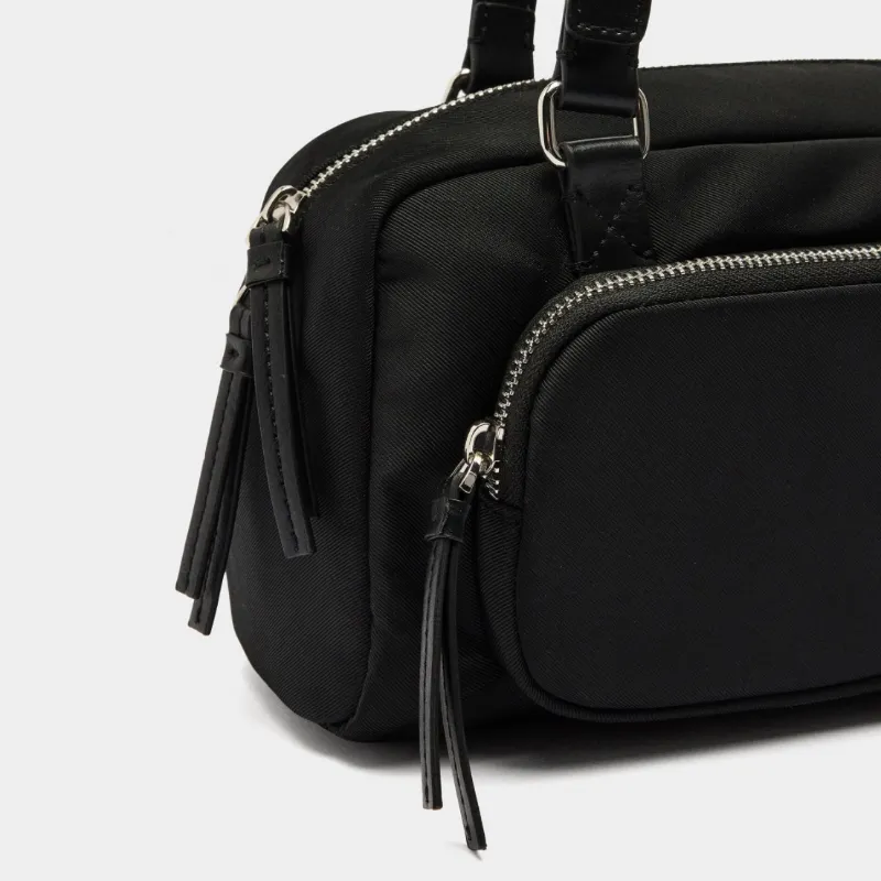 Bolso de nylon negro