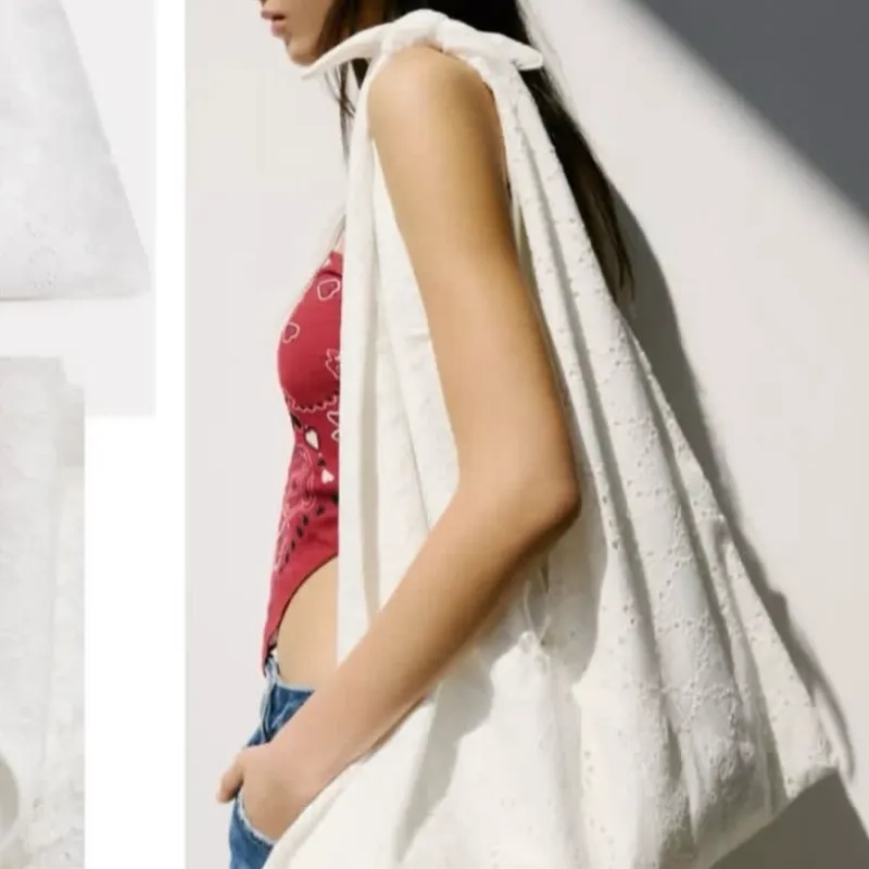 Bolso de Tela Blanco