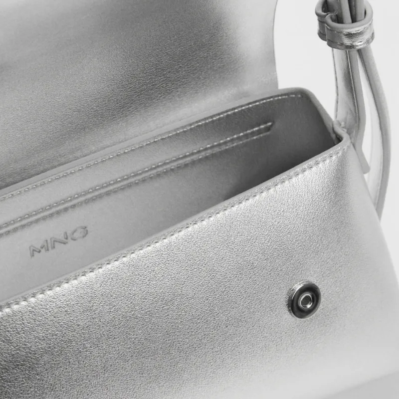 Bolso hombro solapa 