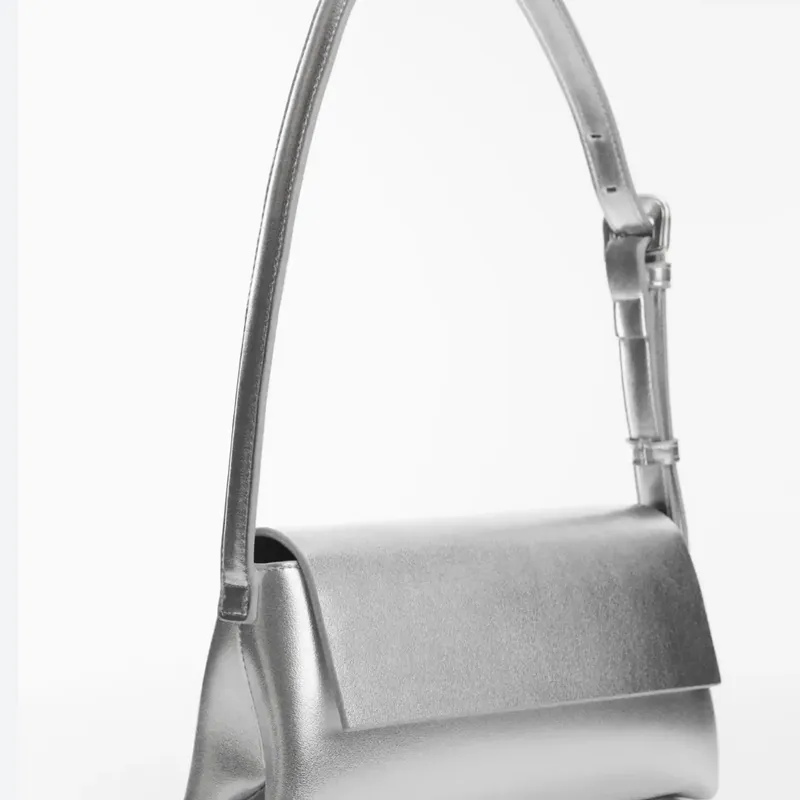 Bolso hombro solapa 