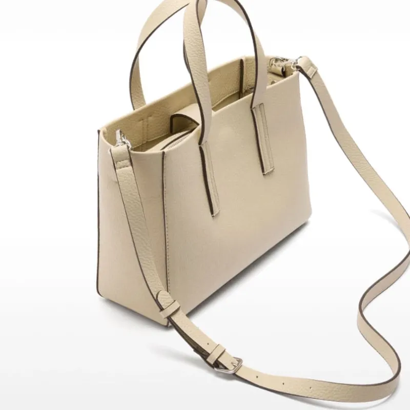 Bolso tote con neceser removible 