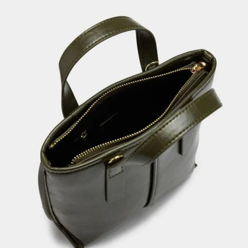 Bolso verde pequeño