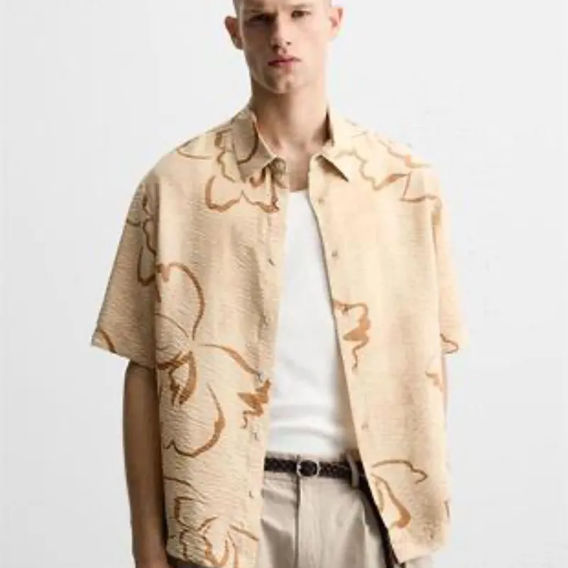 Camisa de flores 