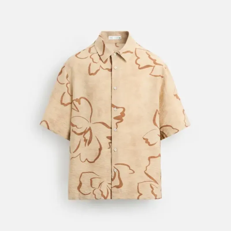 Camisa de flores 