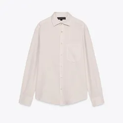 Camisa mangas largas rosa claro 